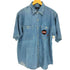 SAUCATUCK 企業ロゴパッチ デニムS/S シャツ メンズ JPN:M