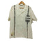 セヴシグ SEVESKIG pvc切替 S/S オープンカラー キューバシャツ メンズ JPN:M