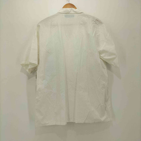 セヴシグ SEVESKIG pvc切替 S/S オープンカラー キューバシャツ メンズ JPN:M