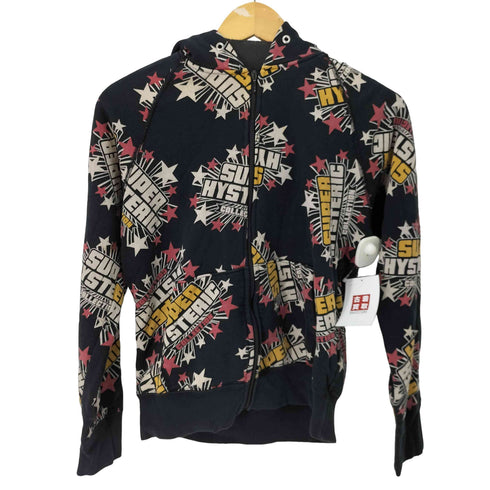ヒステリックグラマー HYSTERIC GLAMOUR 90S‐00S ロゴジップアップパーカー レディース FREE