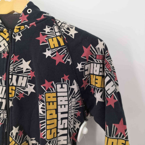 ヒステリックグラマー HYSTERIC GLAMOUR 90S‐00S ロゴジップアップパーカー レディース FREE