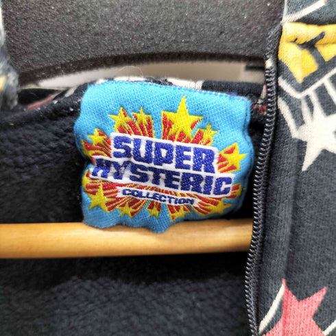 ヒステリックグラマー HYSTERIC GLAMOUR 90S‐00S ロゴジップアップパーカー レディース FREE