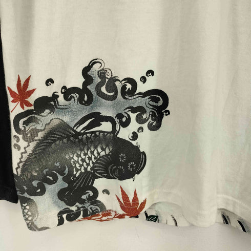 DBLO 和柄プリント L/S ラグランTシャツ メンズ JPN:L