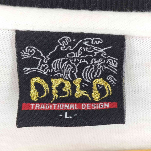 DBLO 和柄プリント L/S ラグランTシャツ メンズ JPN:L