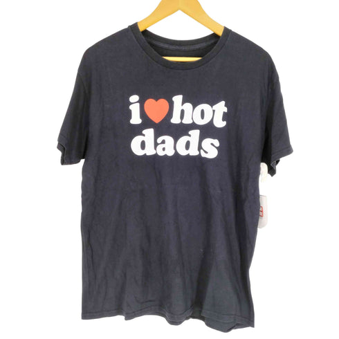 I ♥ hot dads フロントプリントS/S TEE メンズ