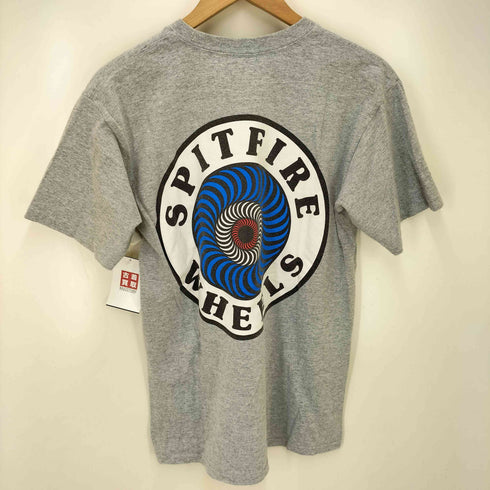 スピットファイアー SPITFIRE WHEELS ウィール ロゴ プリント S/S クルーネック Tシャツ メンズ import:S