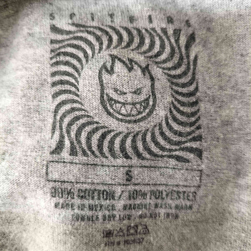 スピットファイアー SPITFIRE WHEELS ウィール ロゴ プリント S/S クルーネック Tシャツ メンズ import:S