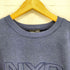 NY&CO フロントロゴ刺繍スウェット メンズ JPN:L