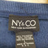 NY&CO フロントロゴ刺繍スウェット メンズ JPN:L