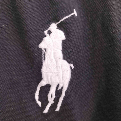 ポロバイラルフローレン Polo by RALPH LAUREN 00s SLIM FIT ビッグポニー刺繍 ナンバリング ポロシャツ メンズ L