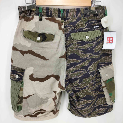 エクストララージ XLARGE CRAZY CAMO CARGO SHORT PANTS クレイジー カモ カーゴ ショーツ ハーフ パンツ メンズ 32