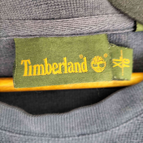 ティンバーランド Timberland 90S-00S ワンポイント刺繍 L/S ワッフルTシャツ メンズ import:XL