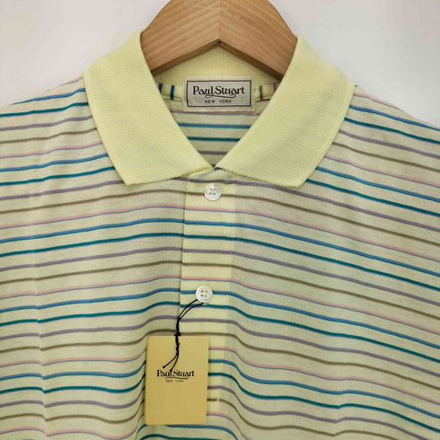 ポールスチュアート Paul Stuart ボーダー ポロシャツ メンズ import:L