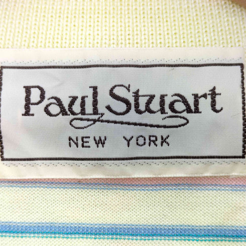 ポールスチュアート Paul Stuart ボーダー ポロシャツ メンズ import:L