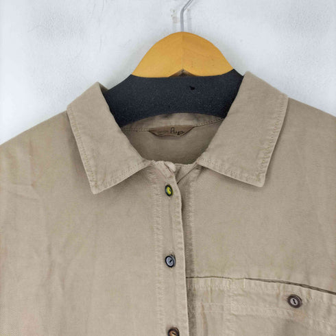 コットンハウスアヤ Cotton House Aya レーヨンコットン混シャツジャケット レディース JPN:M