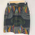 ケンゾージーンズ KENZO JEANS 90S 北斎タグ 総柄 デニム ミニ スカート レディース 38