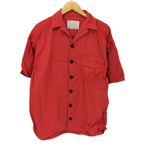 カラー kolor ナイロン オープンカラー S/S シャツ メンズ JPN:2