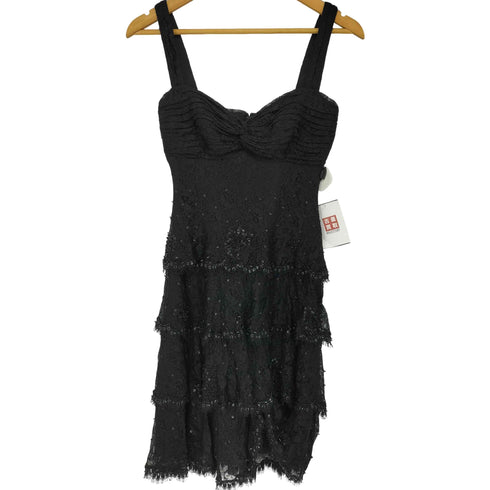 タダシショウジ TADASHI SHOJI レーススパンコールキャミワンピース レディース MN