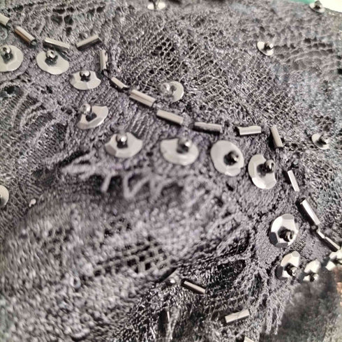 タダシショウジ TADASHI SHOJI レーススパンコールキャミワンピース レディース MN