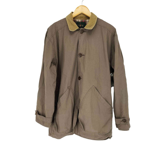 ジェイクルー J.CREW 90s 巨人タグ 襟コーデュロイ裏地チェックハンティングジャケット メンズ JPN:S