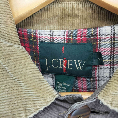 ジェイクルー J.CREW 90s 巨人タグ 襟コーデュロイ裏地チェックハンティングジャケット メンズ JPN:S