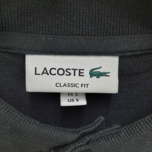 ラコステ LACOSTE CLASSIC FIT ロゴワッペン S/S ポロシャツ メンズ 3