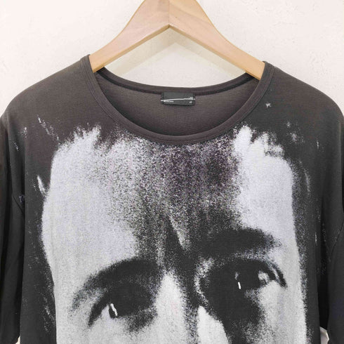 ラッドミュージシャン LAD MUSICIAN フロントプリントクルーネックTシャツ メンズ 42