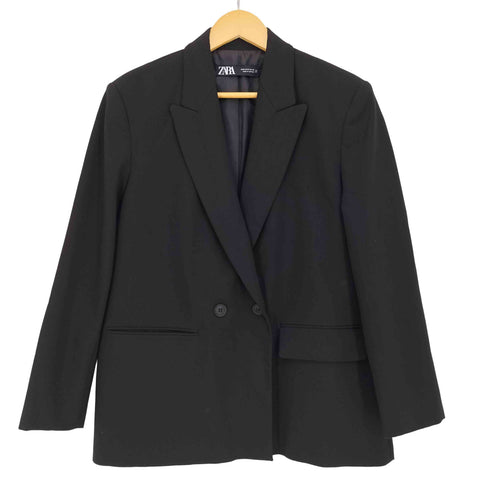 ザラ ZARA OVERSIZED BLAZER オーバーサイズ ブレザー レディース import:M