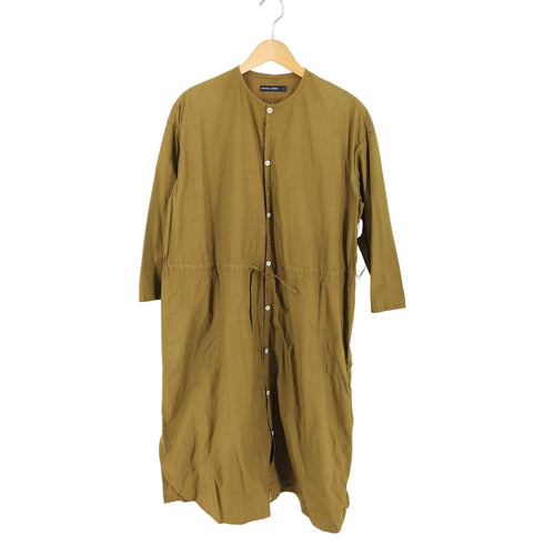 ナチュラルランドリー NATURAL LAUNDRY タイプライター ドロスト バンドカラーワンピース レディース JPN:2