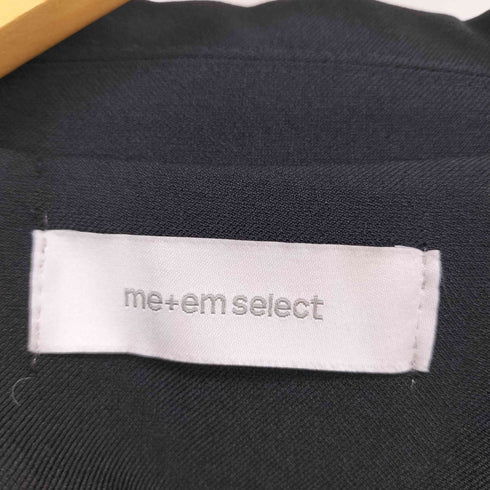 ミームセレクト me+em select フロントベルト ロングコート レディース FREE