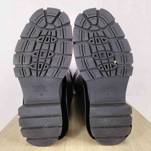ザラ ZARA ゲートルロングブーツ レディース 36