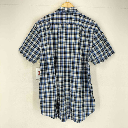 ラコステ LACOSTE REGULAR FIT ロゴ刺繍チェック柄BDシャツ メンズ L/XL