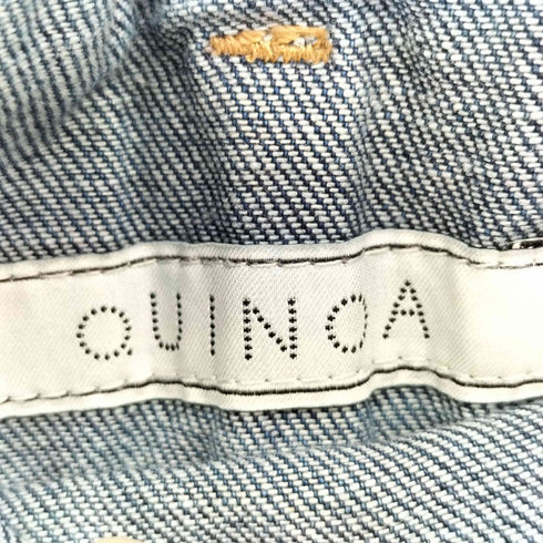 QUINOA 変形ワイドテーパードデニム レディース JPN:1