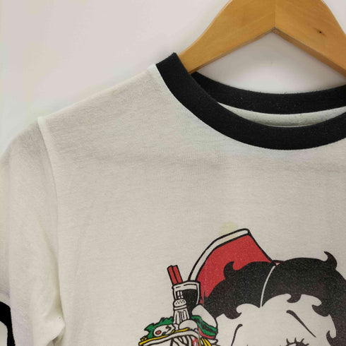 ベティー BETTY BOOP プリントS/SリンガーTシャツ メンズ