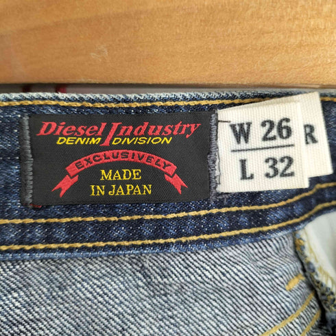ディーゼル DIESEL ダメージデニム メンズ W26L32