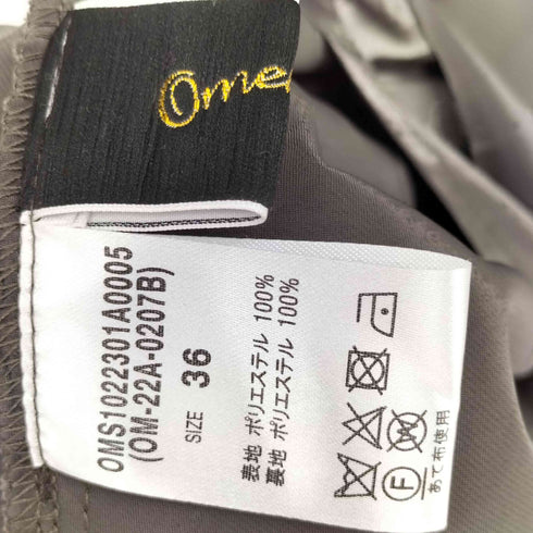 オメカシ omekashi サテンナロースカート レディース 36