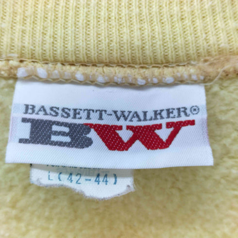 バセットウォーカー BASSETT WALKER 80s USA製 プリントスウェットプルオーバー メンズ JPN:L