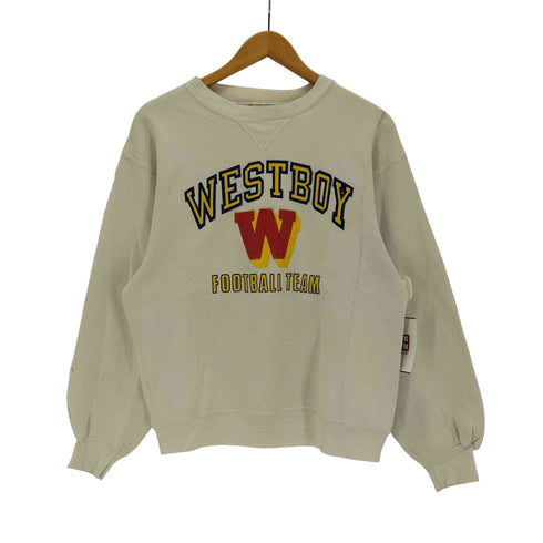 ヘインズ Hanes 90s USA製 チームロゴプリントスウェットプルオーバー メンズ import:M