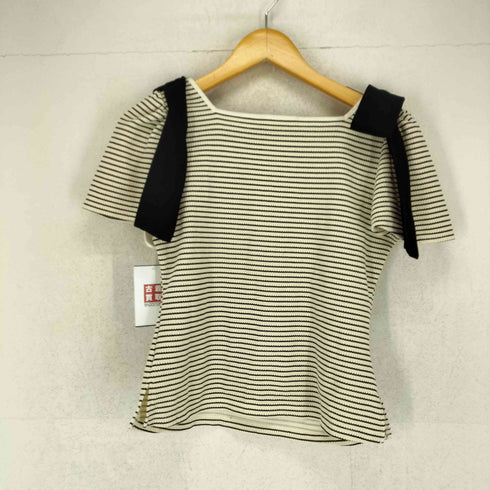 セルフォード CELFORD ショルダーリボンカットトップス レディース ONE SIZE