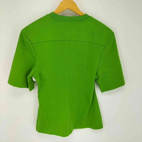 コス COS パワーショルダーウエストTシャツ レディース import:M