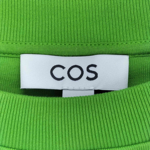 コス COS パワーショルダーウエストTシャツ レディース import:M