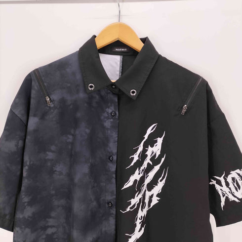 NOEMIE ジップデザイン切替S/Sシャツ メンズ JPN:M