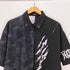 NOEMIE ジップデザイン切替S/Sシャツ メンズ JPN:M