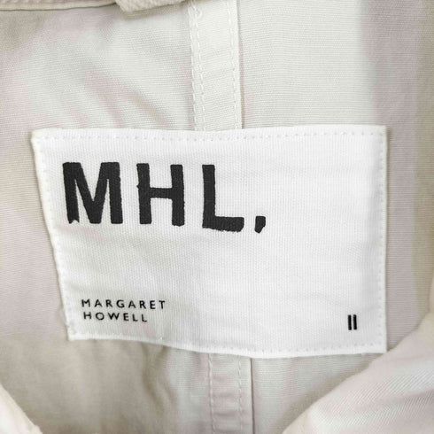 エムエイチエル MHL. WA-SHI COTTON PLAINWEAVE カバーオール レディース 2