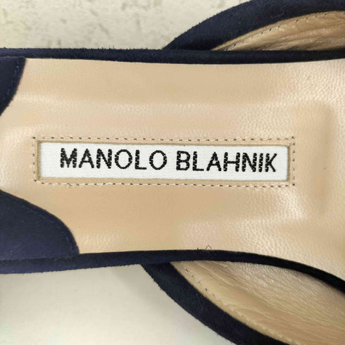 マノロブラニク MANOLO BLAHNIK BALLERIMU レディース 38
