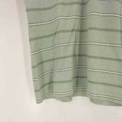 シュミーズラコステ CHEMISE LACOSTE ワンポイントロゴボーダーポロシャツ メンズ JPN:4
