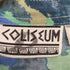 COLISEUM 総柄半袖シャツ レディース L