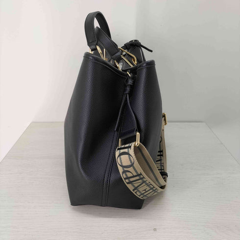 エンポリオアルマーニ EMPORIO ARMANI 2WAY フロントロゴプリントレザーバック レディース