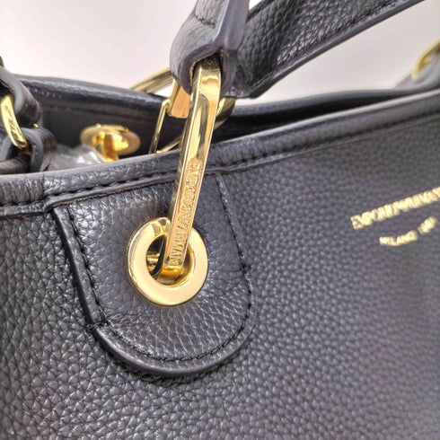 エンポリオアルマーニ EMPORIO ARMANI 2WAY フロントロゴプリントレザーバック レディース