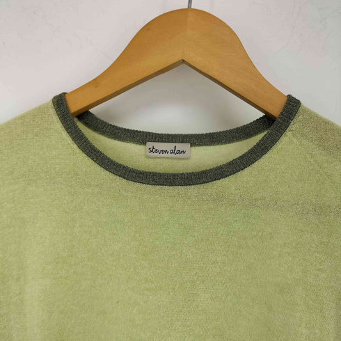 スティーブンアラン Steven Alan RINGER HALF SLEEVE PULLOVER レディース